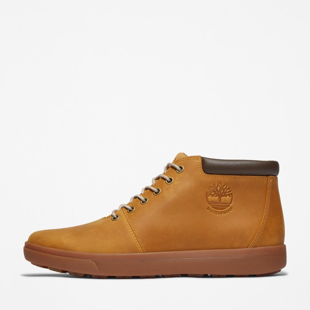 メンズ アッシュウッド パーク ミッド レースアップ ウォータープルーフ スニーカー - ウィート|TB1A2DSC2311|【Timberland 公式通販】ティンバーランドオンラインショップ