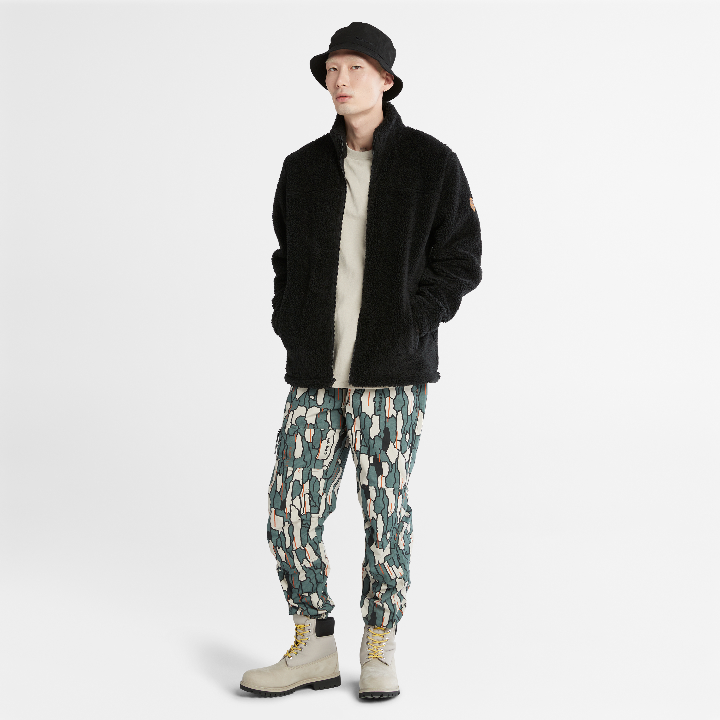 メンズ ジップ フロント フリース|TB0A43P2|【Timberland公式通販】ティンバーランドオンラインショップ