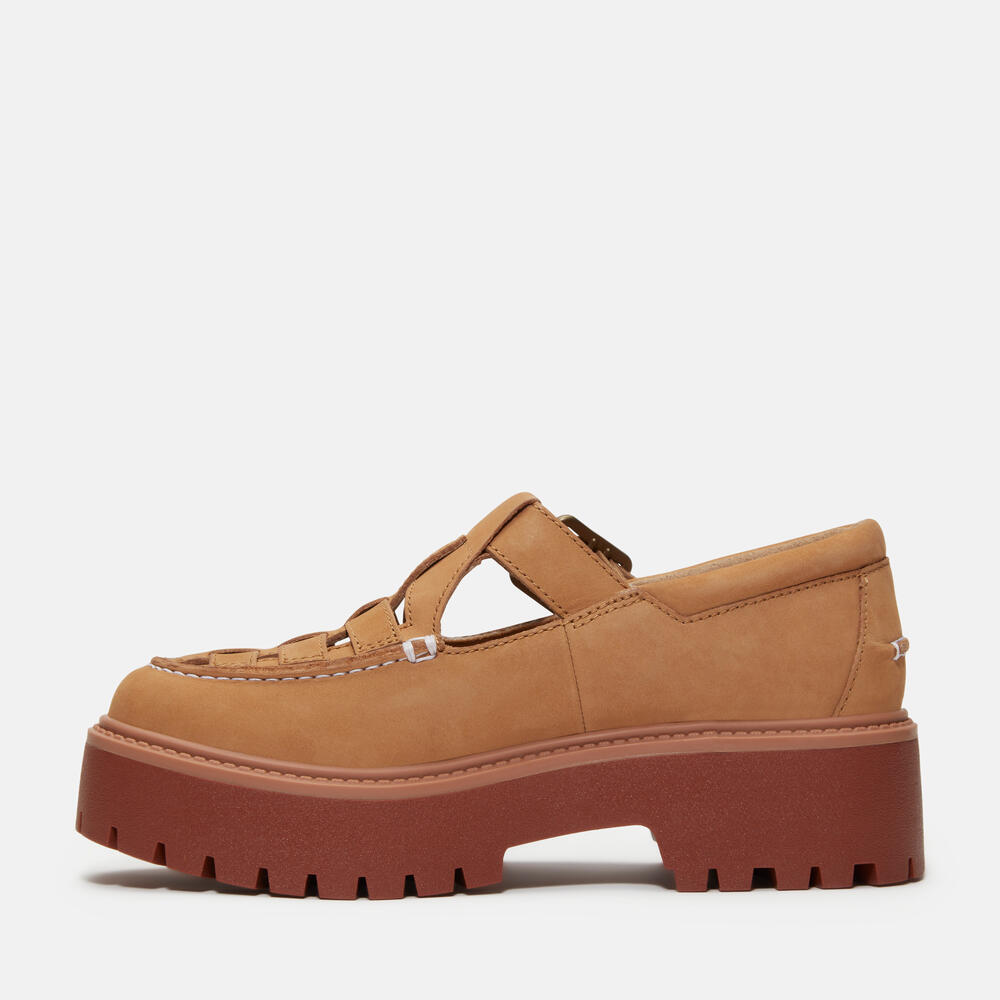 ストーン ストリート バックル シューズ レディース image number 6