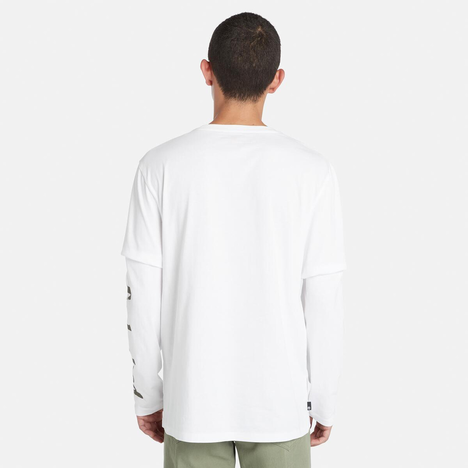 メンズ 長袖 カモ ポケット Tシャツ image number 2