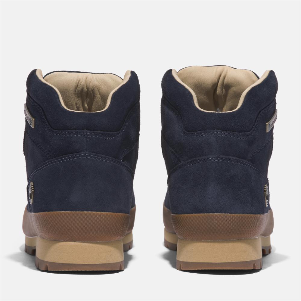 メンズ ユーロ ハイカー ミッド レースアップ ブーツ - ダークブルー|TB0A6839EP31|【Timberland公式通販】ティンバーランド オンラインショップ