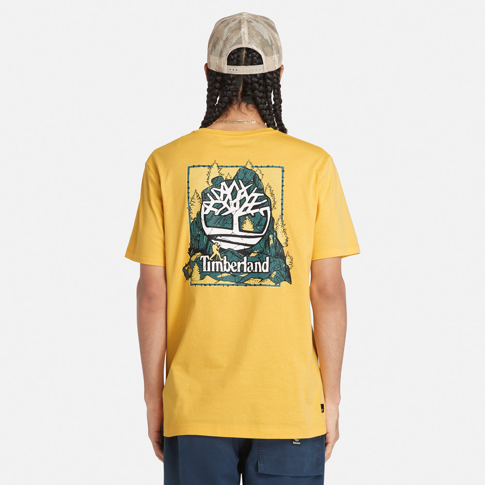 半袖 バックグラフィック Tシャツ メンズ image number 3