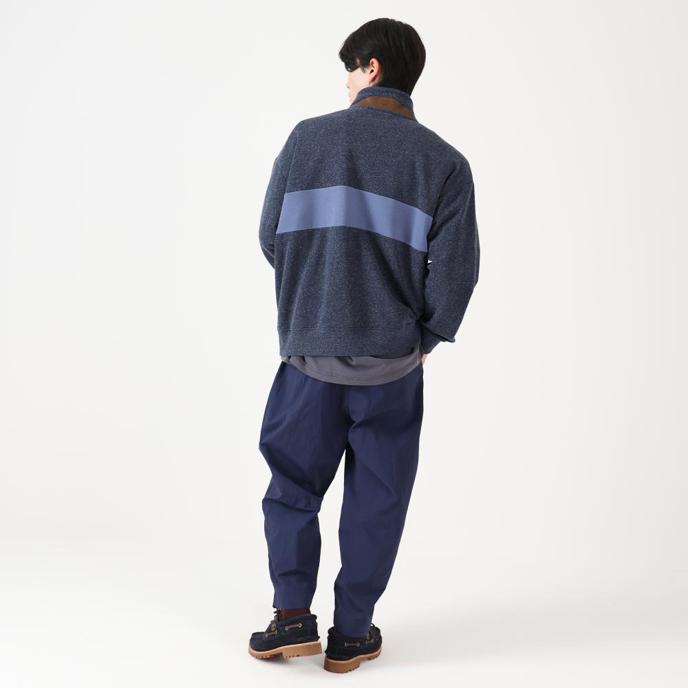 ハーフジップ スウェット ユニセックス image number 3