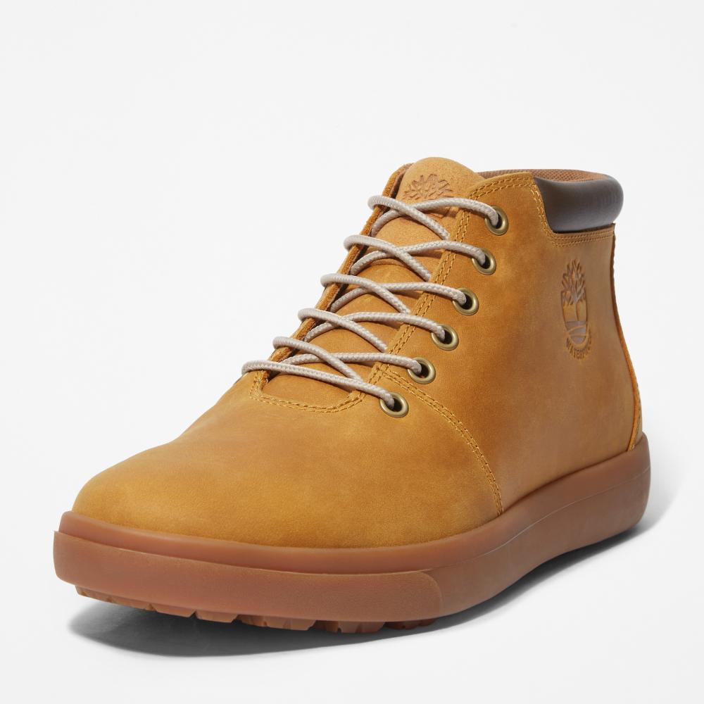 メンズ アッシュウッド パーク ミッド レースアップ ウォータープルーフ スニーカー -  ウィート|TB1A2DSC2311|【Timberland公式通販】ティンバーランドオンラインショップ