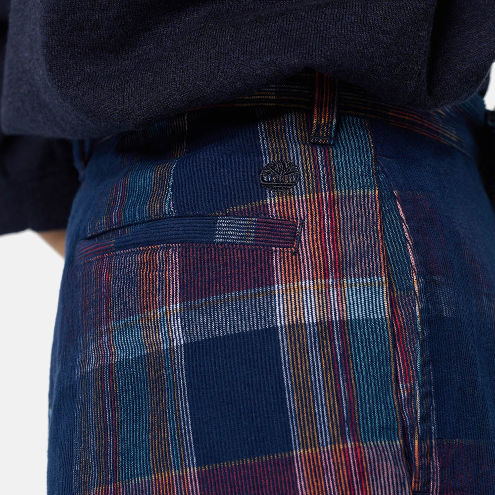 【TOKYO DESIGN COLLECTIVE】 オールジェンダー コーデュロイ プレイド ショーツ image number 7