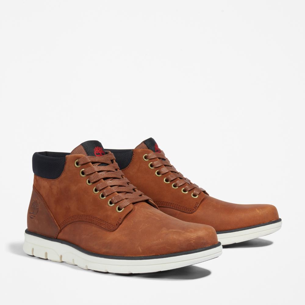 メンズ ブラッドストリート レザー チャッカ ブーツ - ミディアムブラウン|TB0A13EE2141|【Timberland公式通販】ティンバーランド オンラインショップ
