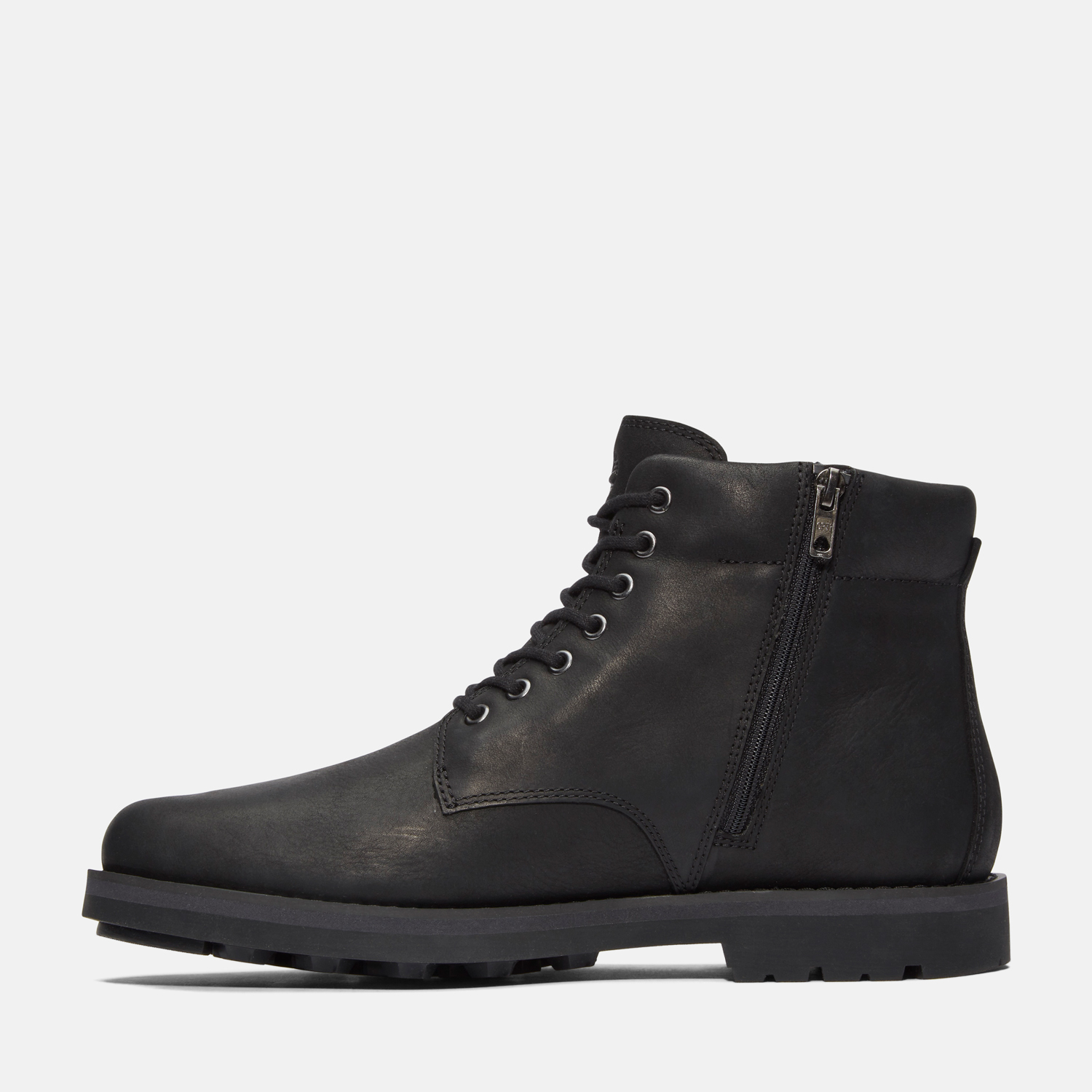 メンズ オールデン ブルック ミッド ジップ アップ ウォータープルーフ ブーツ -  ブラック|TB1A44ZN0151|【Timberland公式通販】ティンバーランドオンラインショップ