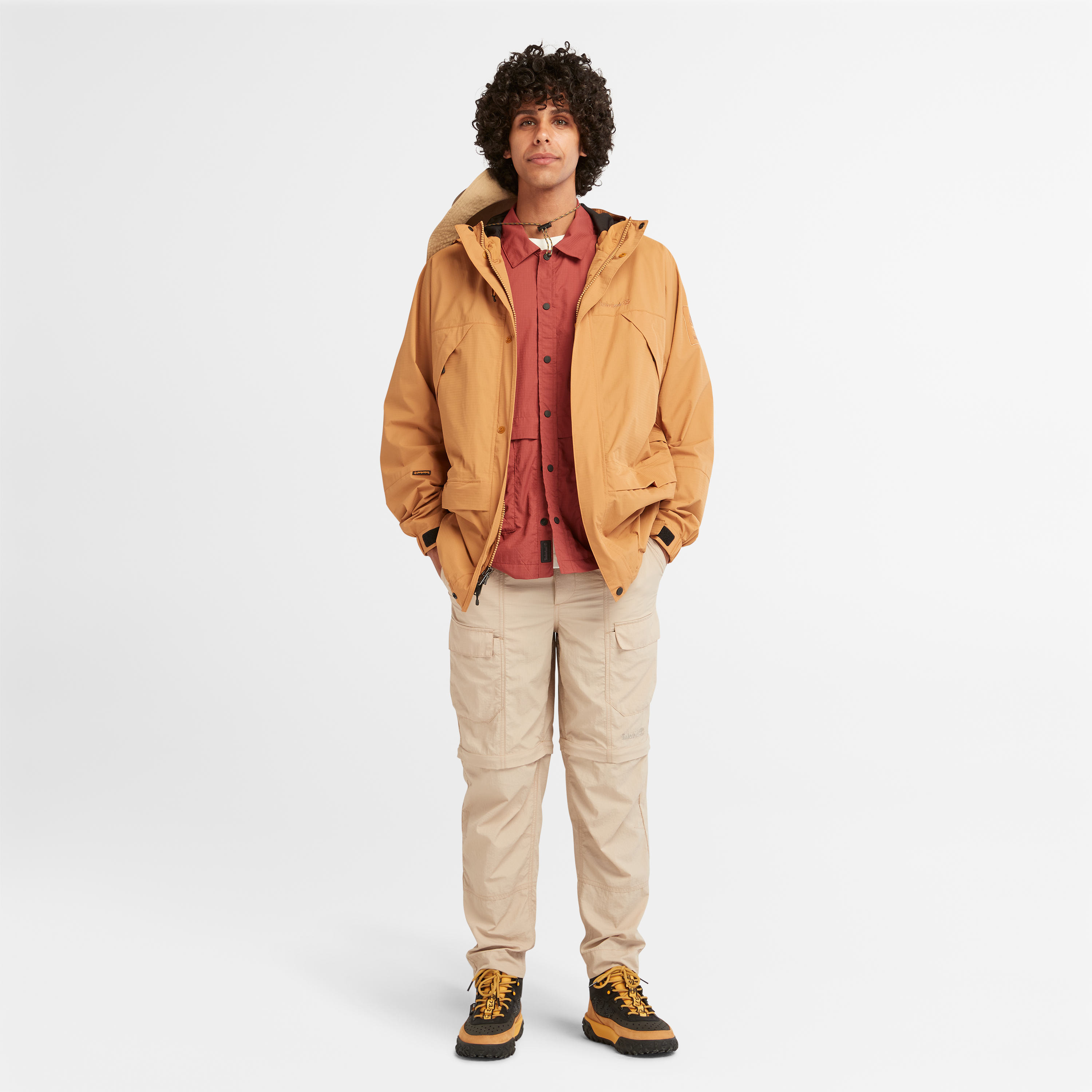 メンズ ティンバードライ ウォータープルーフ トレイル ジャケット|TB0A6R9FP471|【Timberland公式通販】ティンバーランド オンラインショップ