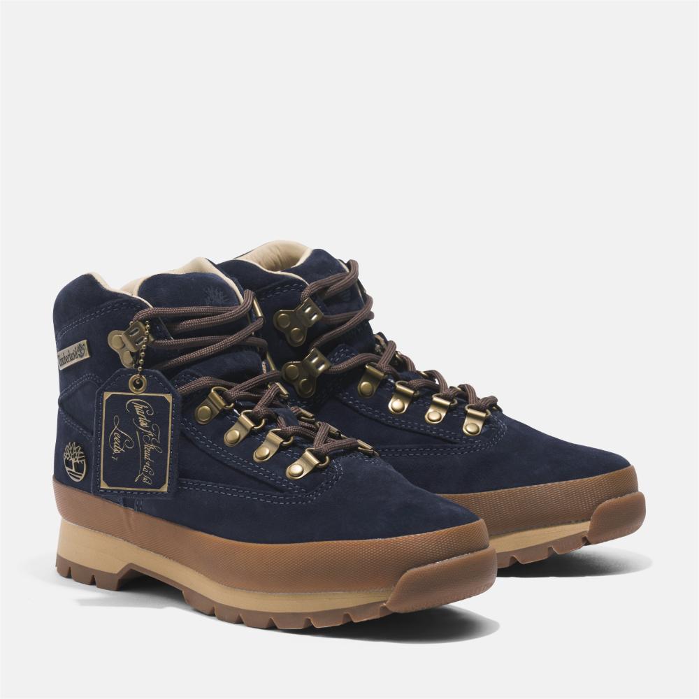レディース ユーロ ハイカー ミッド レースアップ ブーツ - ダークブルー|TB0A62VGEP31|【Timberland公式通販】ティンバーランド オンラインショップ