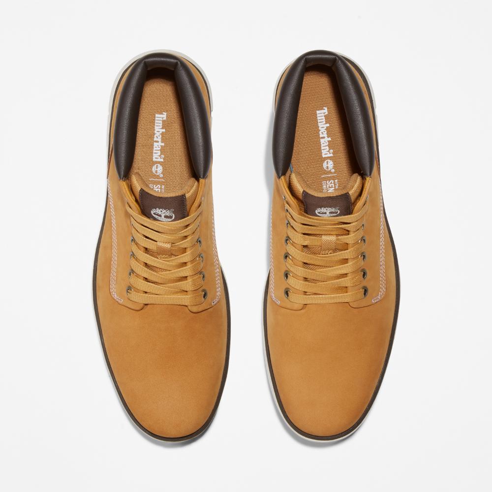 メンズ ブラッドストリート レザー チャッカ ブーツ - ウィート|TB0A19892311|【Timberland公式通販】ティンバーランド オンラインショップ