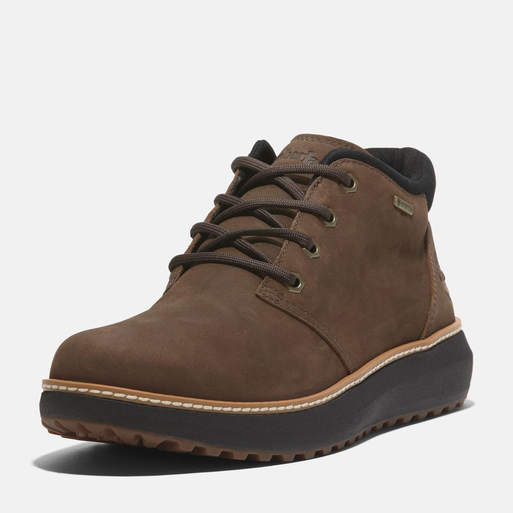 メンズ ハドソンロード GTX チャッカ ブーツ - ダークブラウン |TB0A6A8NW071|【Timberland公式通販】ティンバーランドオンラインショップ