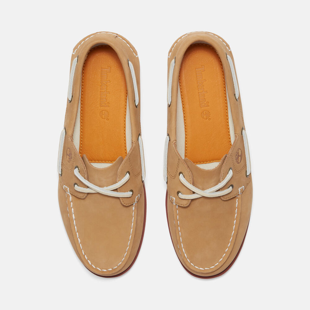 Timberland クラシックレザーボートシューズ クラシック レザー ボート シューズ レディース ｜【Timberland