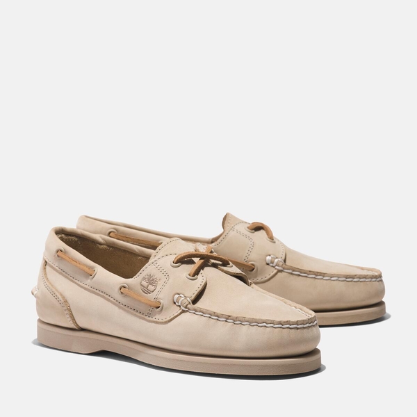 レディース クラシック レザー ボート シューズ - ライトベージュ|TB0A627VEN71|【Timberland公式通販】ティンバーランド オンラインショップ
