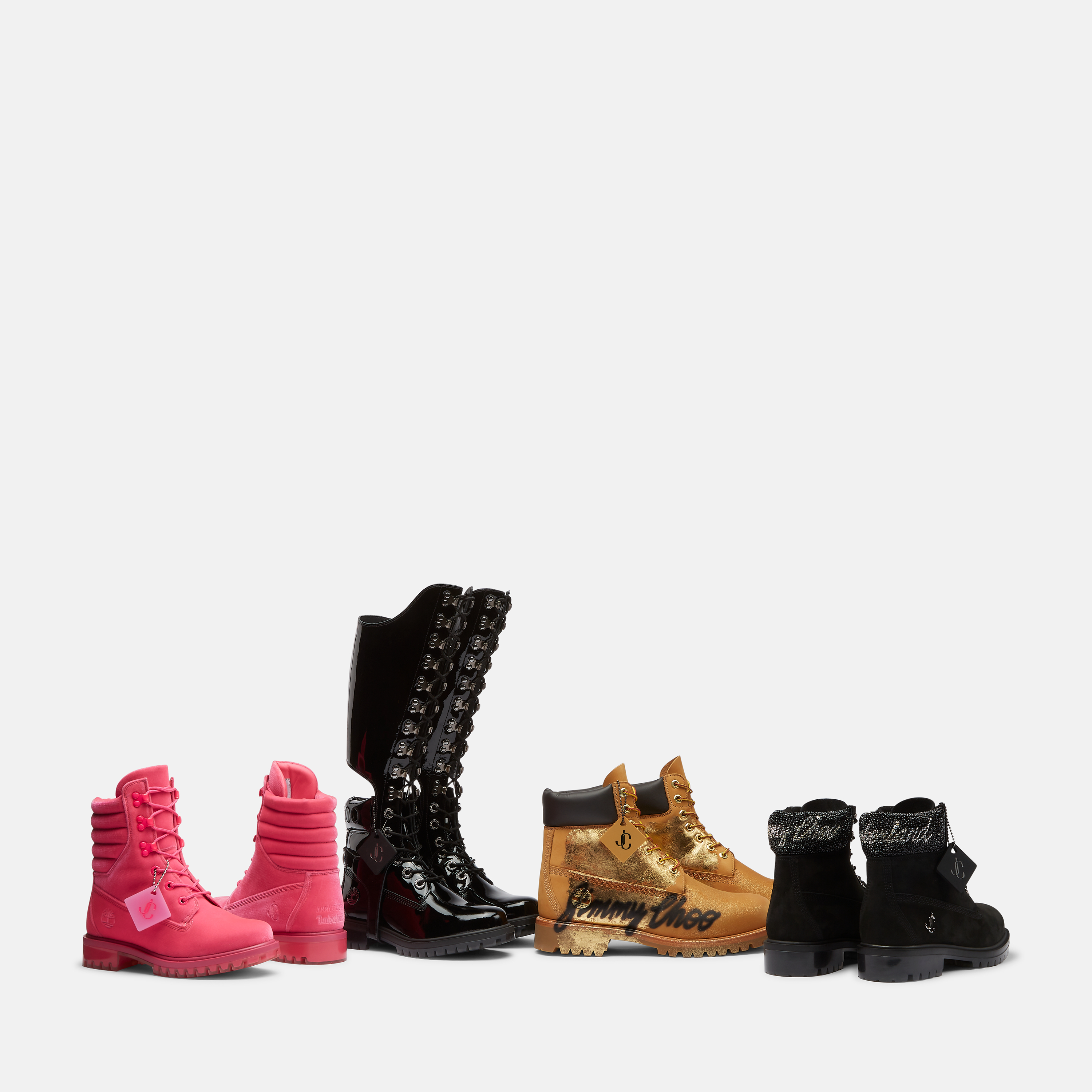 Jimmy Choo x Timberland】メンズ 6インチ スプレー プリント