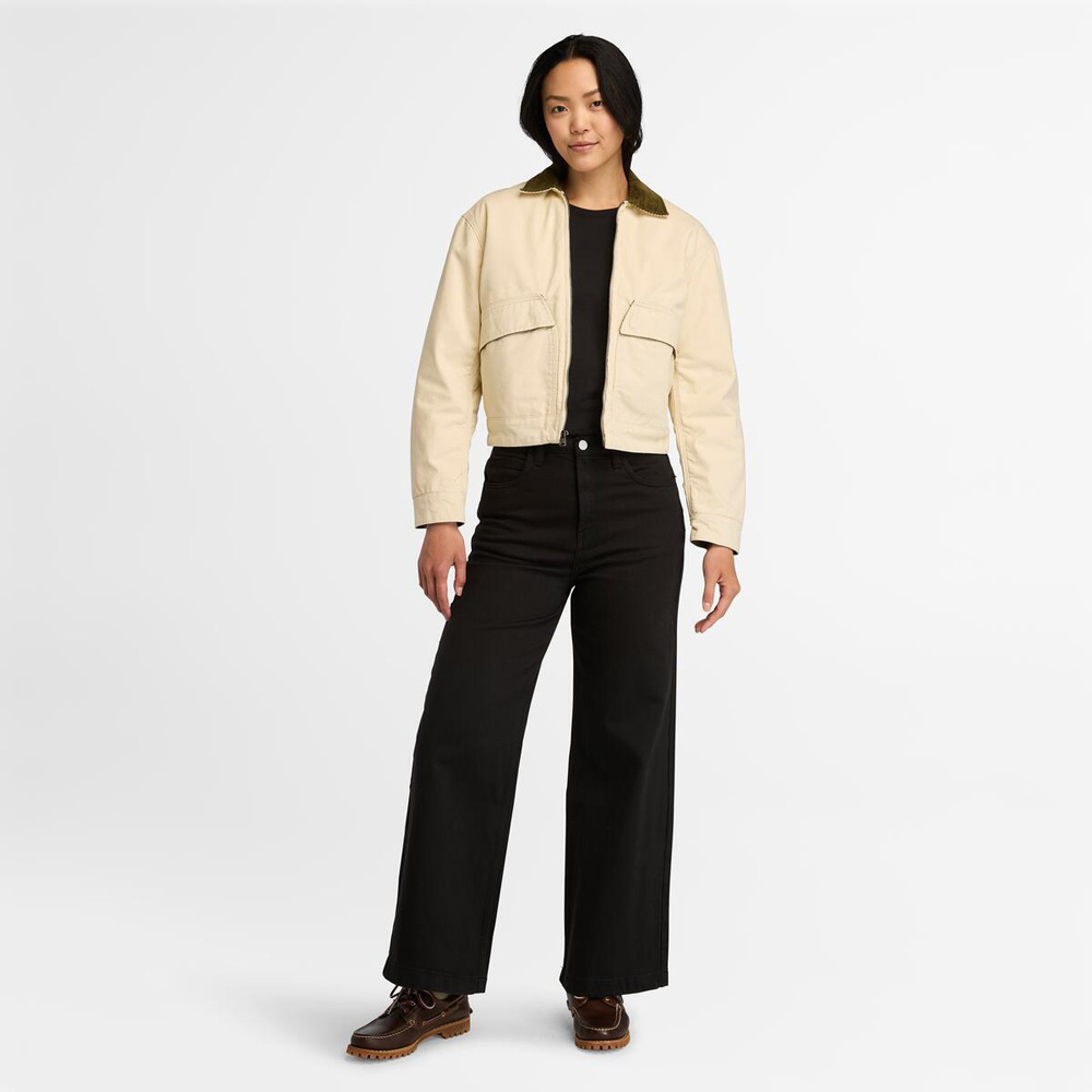 ストラフォード キルテッド ウォッシュド キャンバス ジャケット レディース image number 1