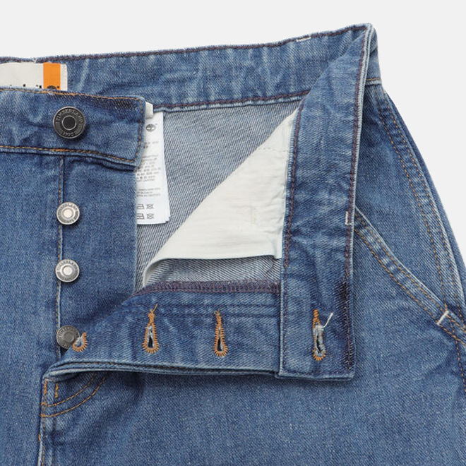 リンジ コットン ヘンプ カーペンター デニム メンズ image number 3