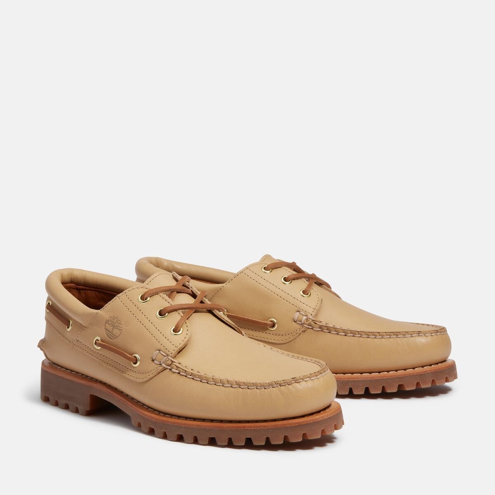 【美品 】 Timberland ティンバーランド 3eye スリーアイ オーセンティック スリーアイ(3eye) ラグ ハンドソーン ボート