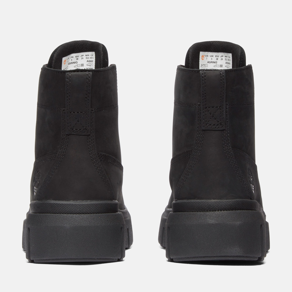 レディース ストーン ストリート ミッド レースアップ ウォータープルーフ ブーツ - ブラック（ブーツ）｜Timberland（ティンバーランド）のファッション通販  - ZOZOTOWN