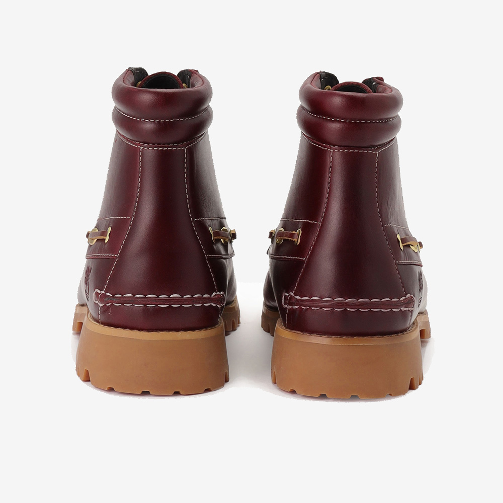 【andrelMhoffwann × Timberland®】メンズ セブンアイ クラシック ラグ - バーガンディー image number 3