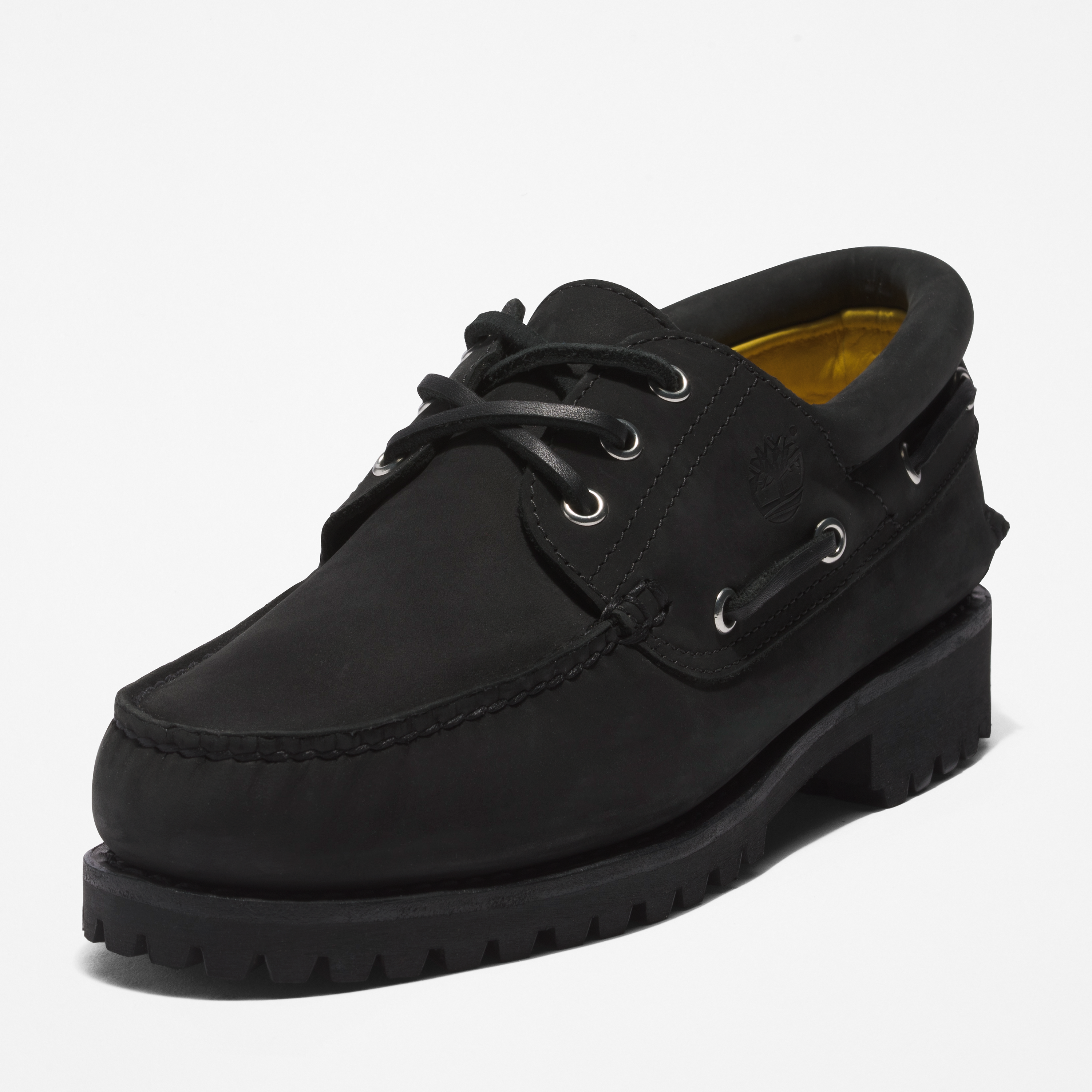 メンズ スリーアイ ラグ ハンドソーン ボート シューズ - ブラック|TB0A5RWM0011|【Timberland公式通販】ティンバーランド オンラインショップ