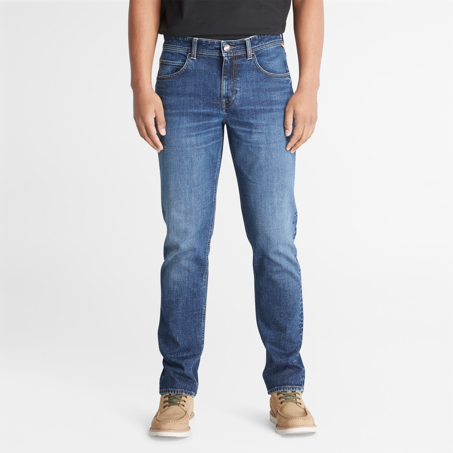 ストレッチ コア インディゴ スリムフィット デニム パンツ メンズ image number 3