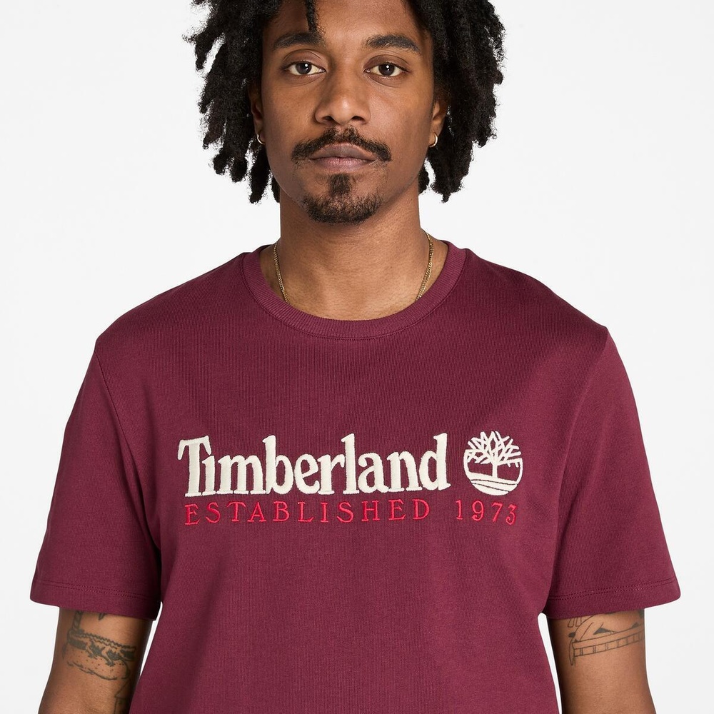 1973 エンブロイダリー ロゴ Tシャツ メンズ image number 2