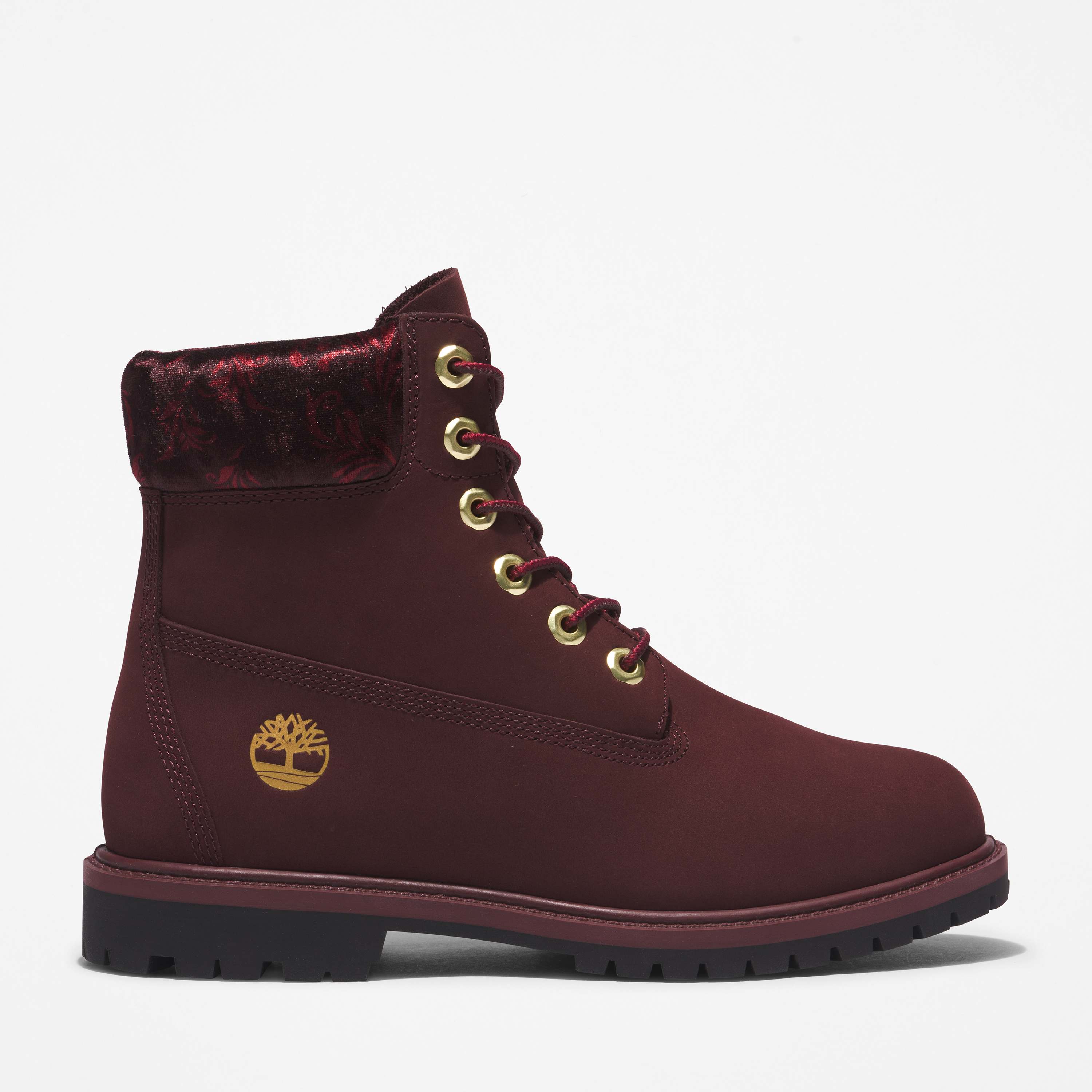 レディース ティンバーランド ヘリテージ 6インチ ウォータープルーフ ブーツ - バーガンディー|TB0A5M6GC601|【Timberland 公式通販】ティンバーランドオンラインショップ