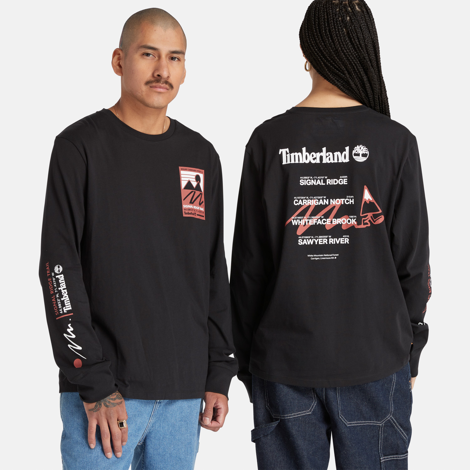 Timberland SEGA SONIC Tee 黒 ロングTシャツ L Timberland x SEGA Sonic the Hedgehog Graphic T-Shirt Long