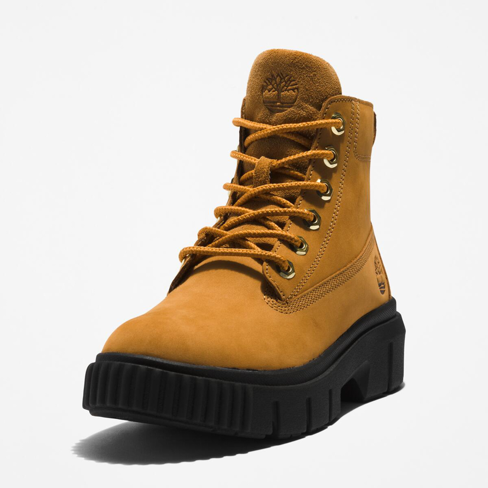 レディース グレイフィールド ミッド レースアップ ブーツ -  ウィート|TB0A5RP42311|【Timberland公式通販】ティンバーランドオンラインショップ