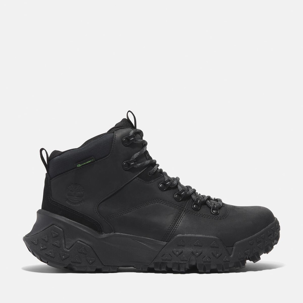 レディース ストーン ストリート ミッド レースアップ ウォータープルーフ ブーツ - ブラック（ブーツ）｜Timberland（ティンバーランド）のファッション通販  - ZOZOTOWN