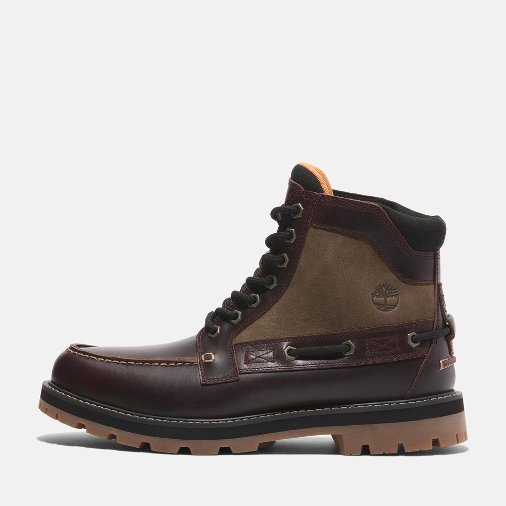 Timberland モックトゥ　ミットブラウン ヘリテージ GTX モックトゥ ミッド メンズ ｜【Timberland公式