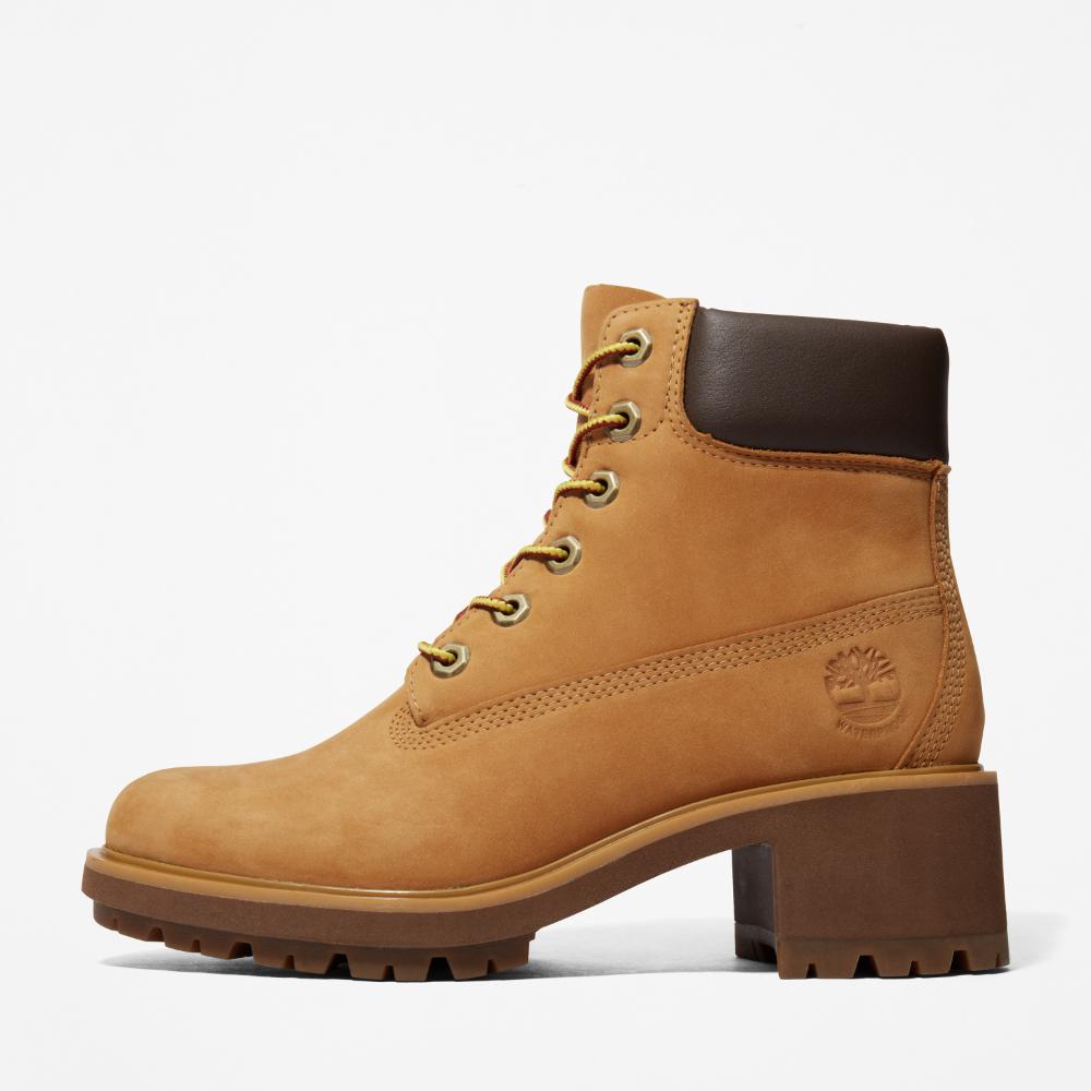レディース キンズリー 6インチ レースアップ ウォータープルーフ ブーツ -  ウィート|TB1A25BS2311|【Timberland公式通販】ティンバーランドオンラインショップ