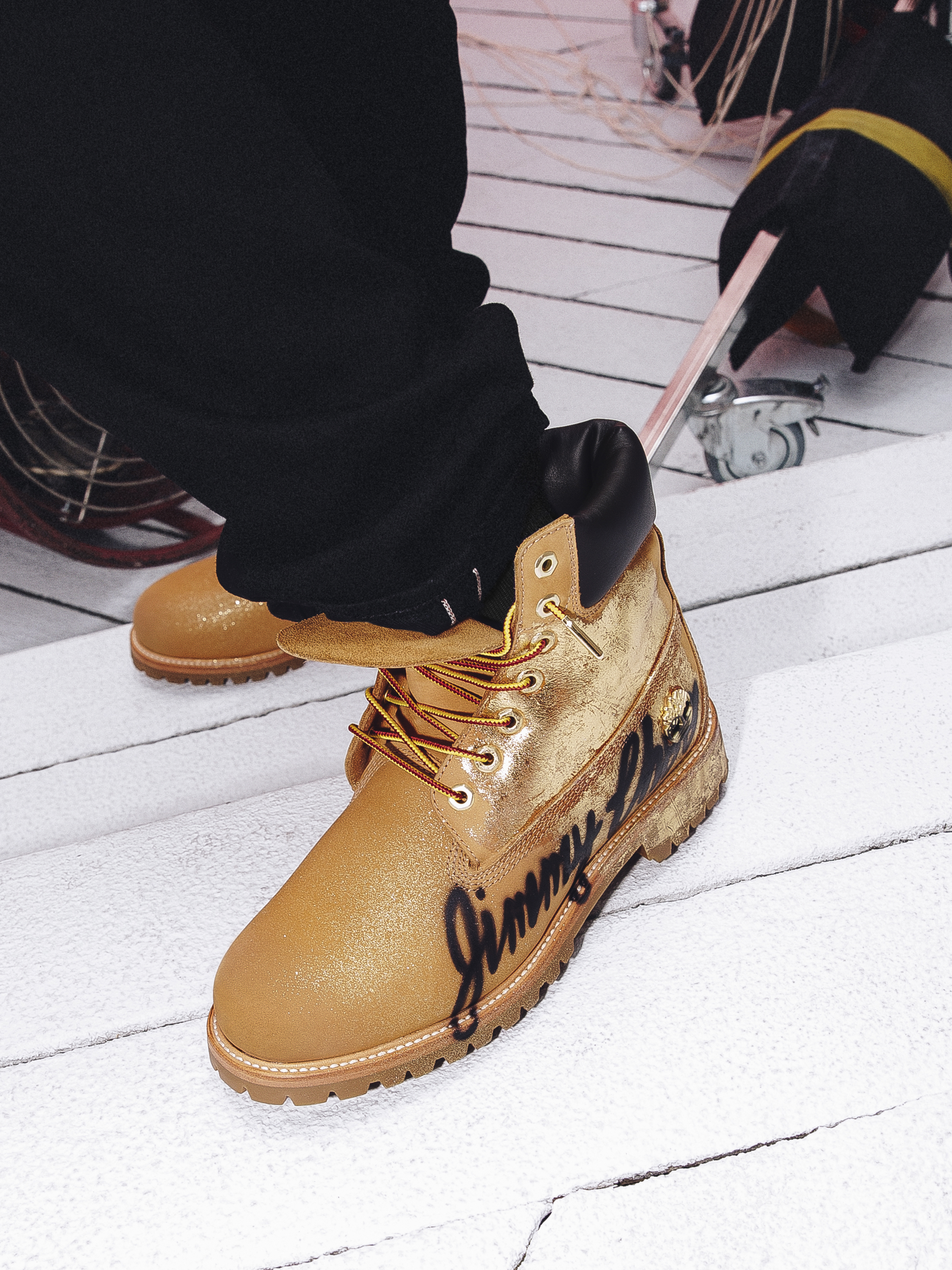 Jimmy Choo x Timberland】メンズ 6インチ スプレー プリント