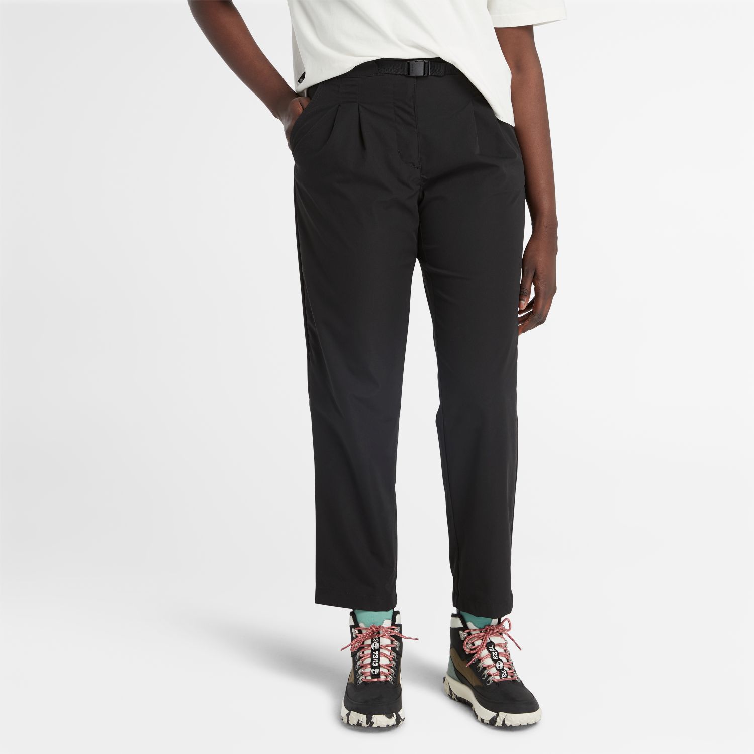 レディース DWR ベルト パンツ image number 0