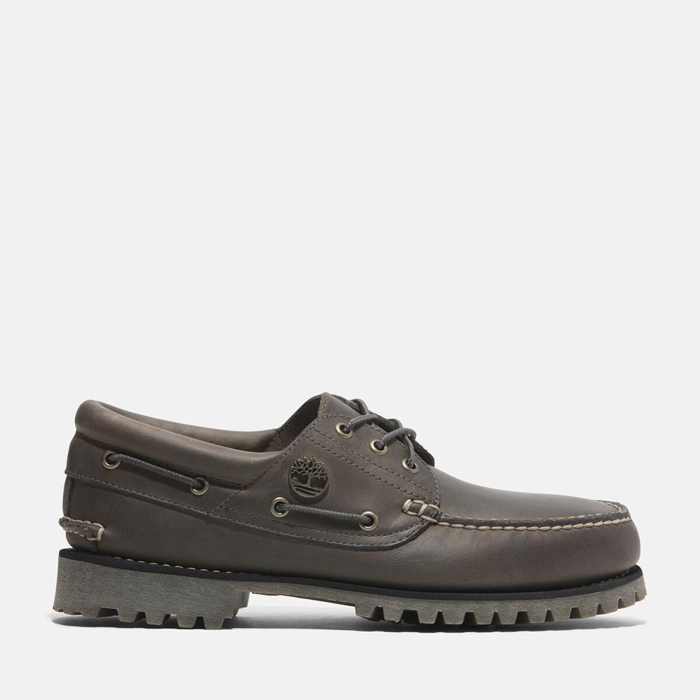 メンズ ティンバーランド® オーセンティック ボート シューズ - ミディアムグレー |TB0A2PDQEL71|【Timberland公式通販】 ティンバーランドオンラインショップ