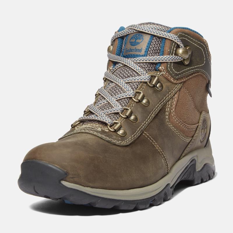 レディース マウント マッドセン ウォータープルーフ ミッド ハイカー ブーツ - プリンドル|TB0A1NRW1101|【Timberland 公式通販】ティンバーランドオンラインショップ