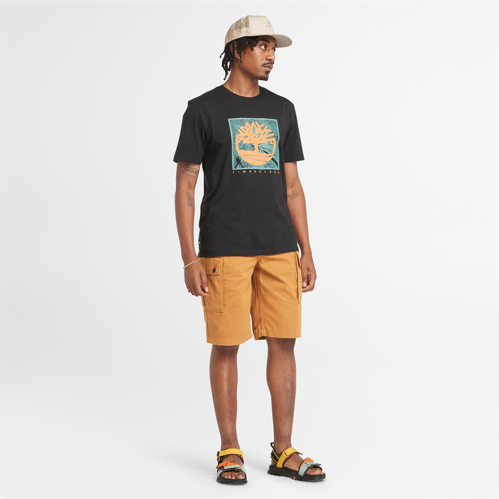メンズ 半袖 グラフィック Tシャツ image number 1