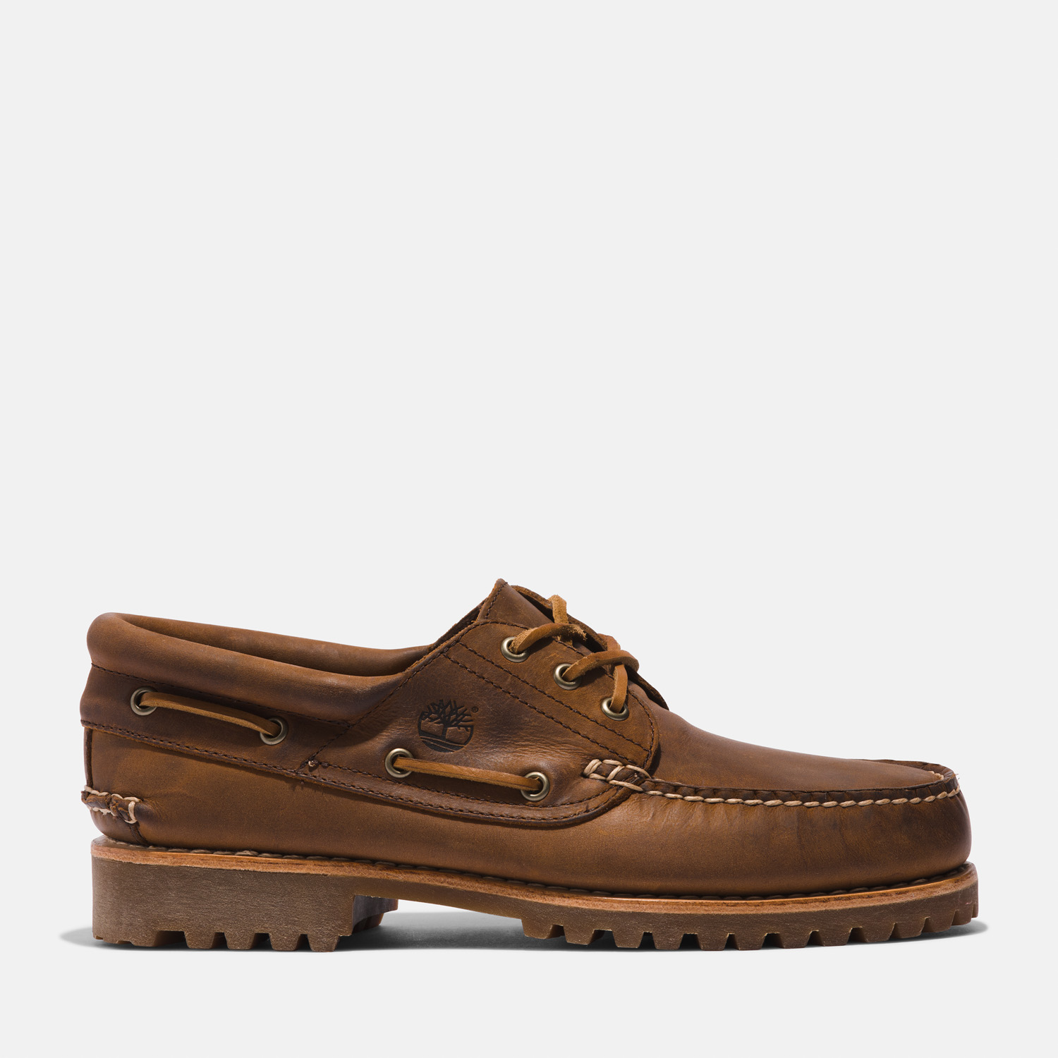 メンズ スリーアイ ラグ ハンドソーン ボート シューズ - ミディアムブラウン|TB0A62FW9431|【Timberland公式通販】 ティンバーランドオンラインショップ