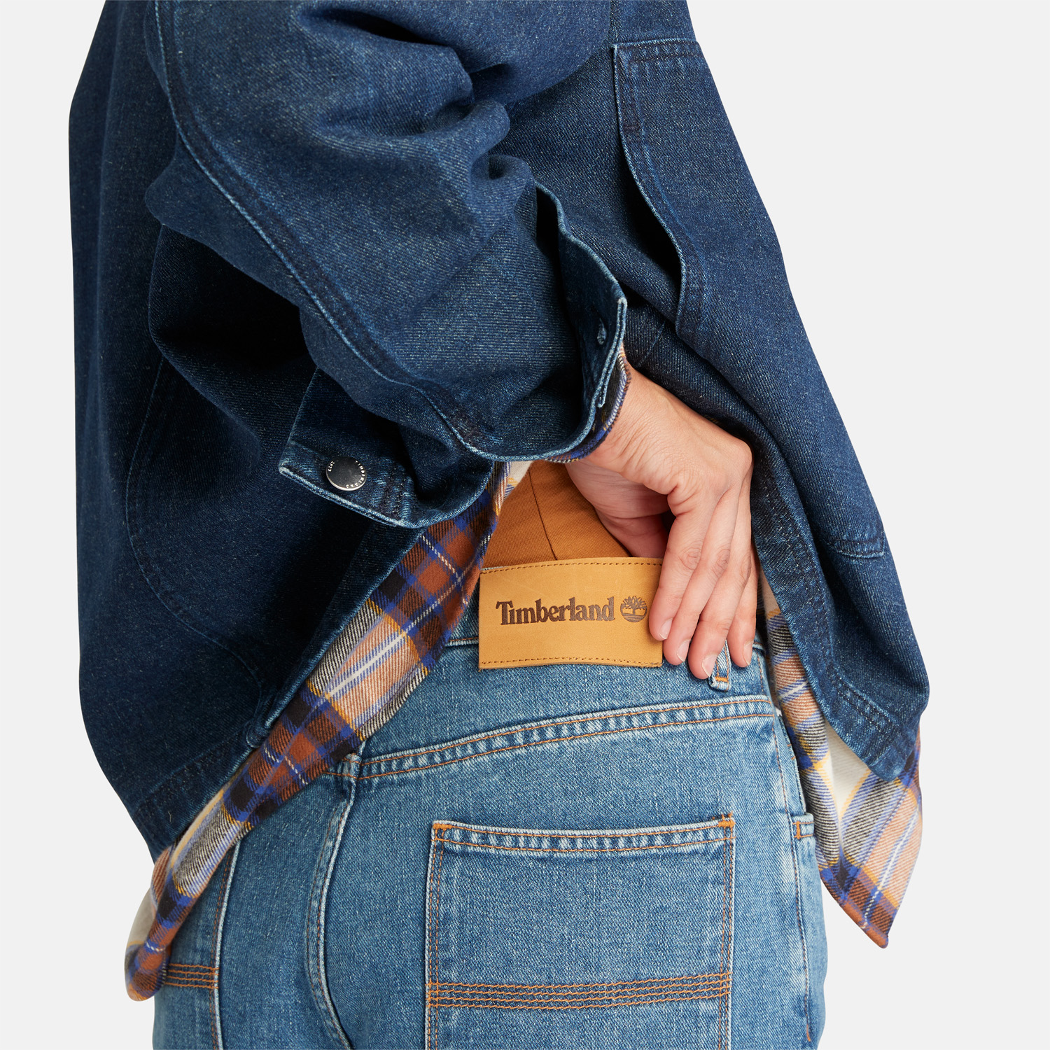 チョア ヘンプ デニム ジャケット レディース ｜【Timberland