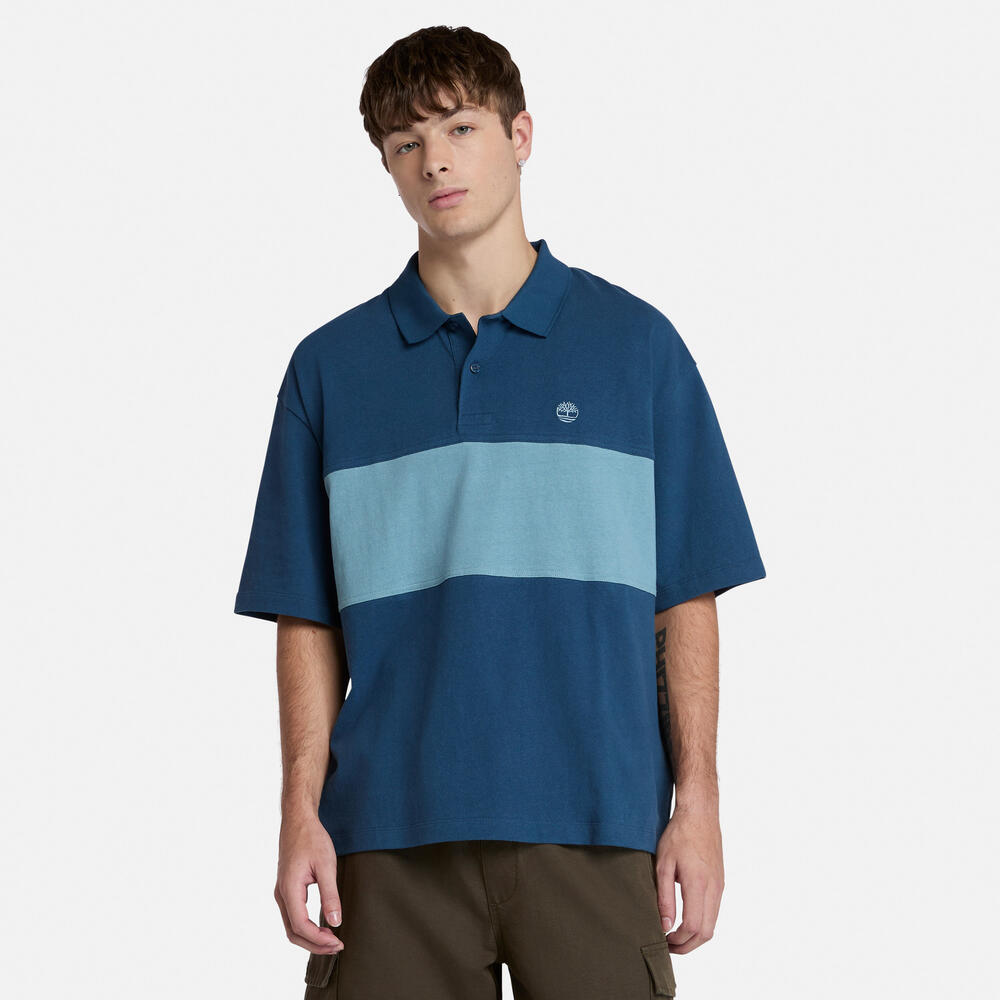 【Timberland】ロゴ 半袖 スリム ポロシャツ ネイビー/ 送料無料 楽天市場】60%オフ | Timberland Special Summer SALE 8/11(月