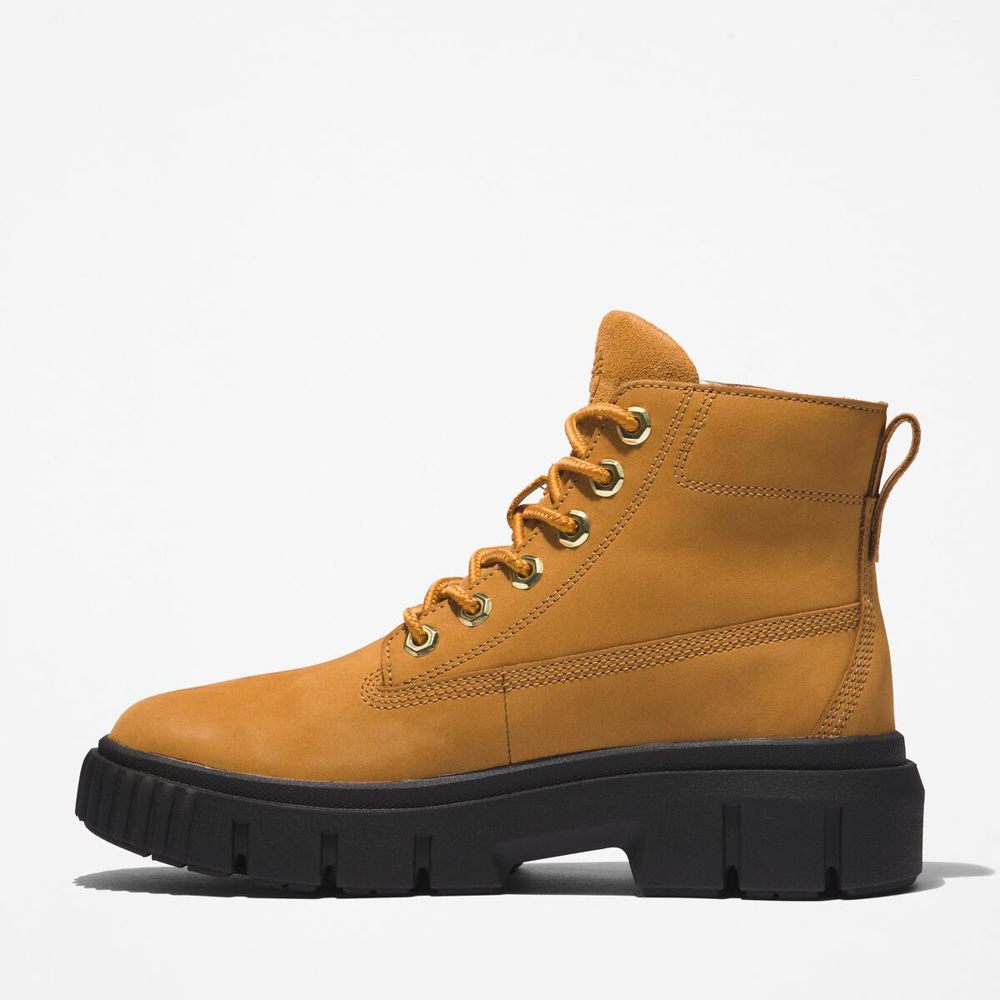 レディース グレイフィールド ミッド レースアップ ブーツ - ウィート|TB0A5RP42311|【Timberland公式通販】ティンバーランド オンラインショップ