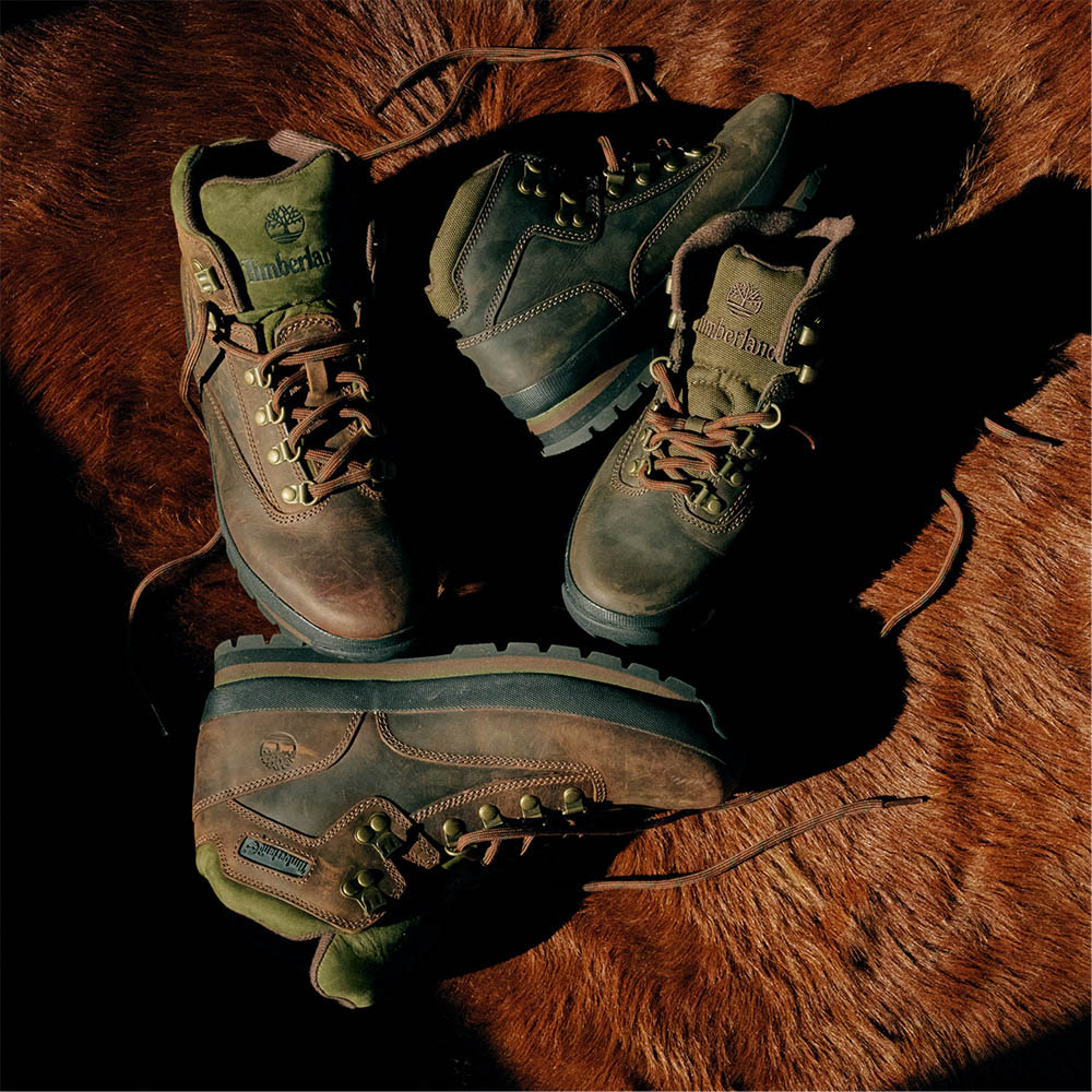 Timberland ブラウン ハイカットブーツ - メルカリ