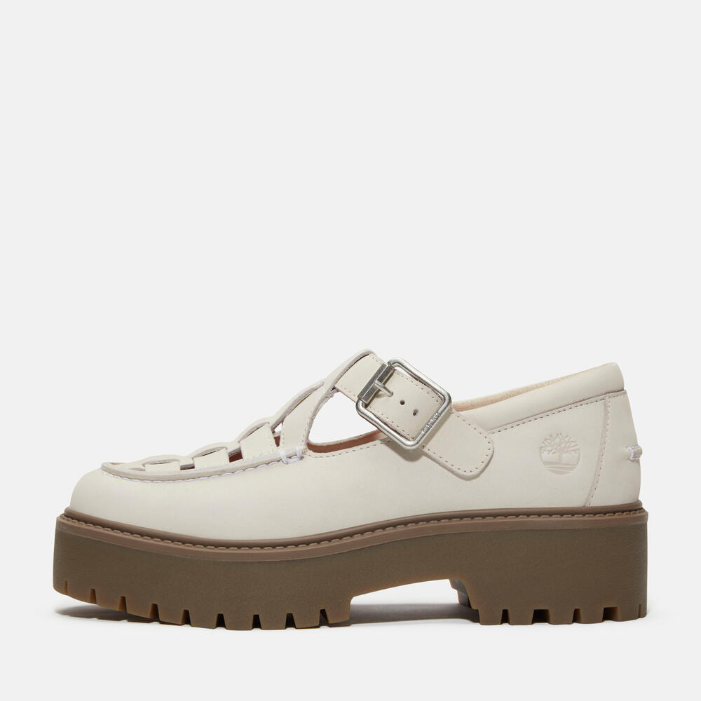 ストーン ストリート バックル シューズ レディース image number 9