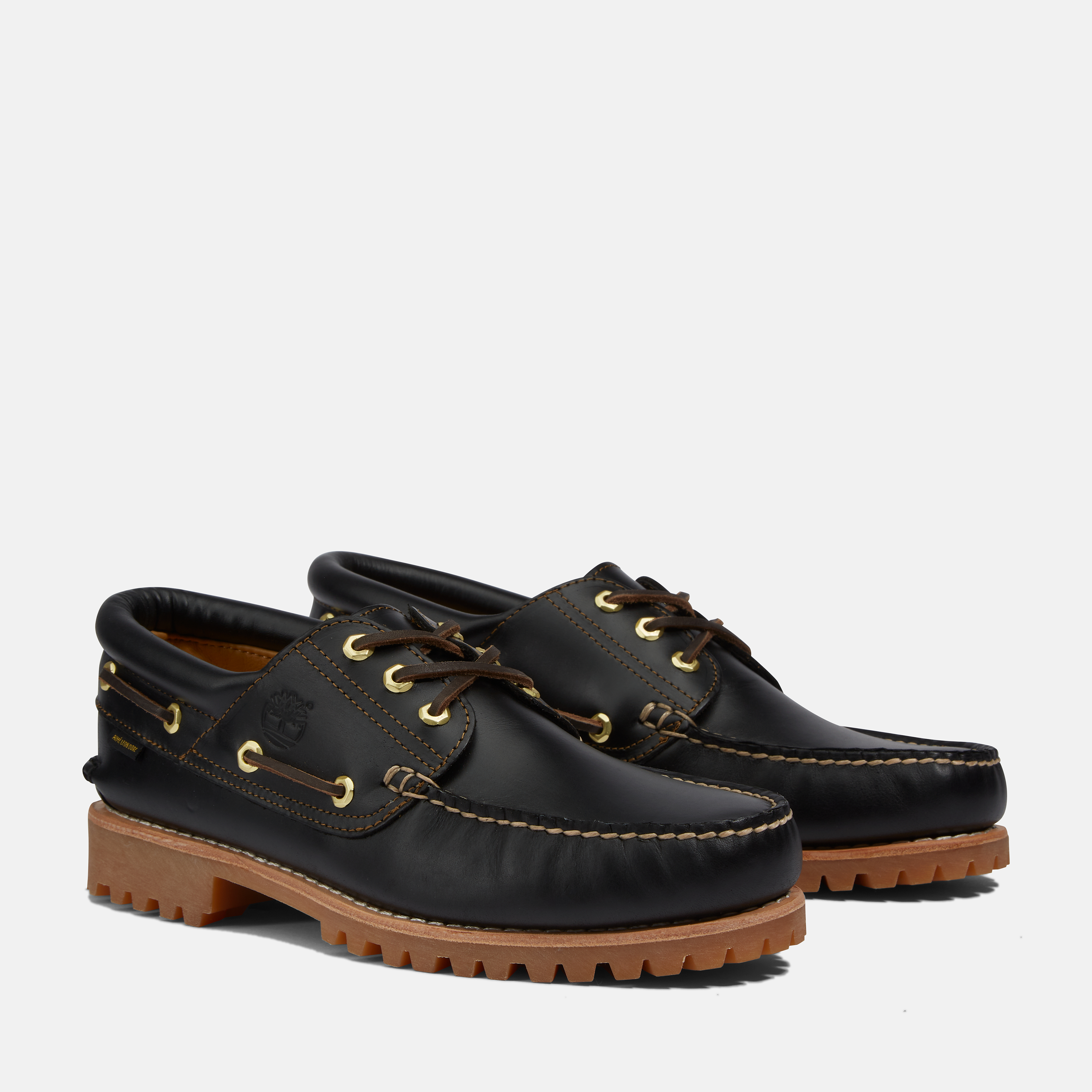 Aimé Leon Dore×Timberland】メンズ スリーアイ ラグ ハンドソーン ボートシューズ - ブラック|TB0A2Q3G0011|【 Timberland公式通販】ティンバーランドオンラインショップ