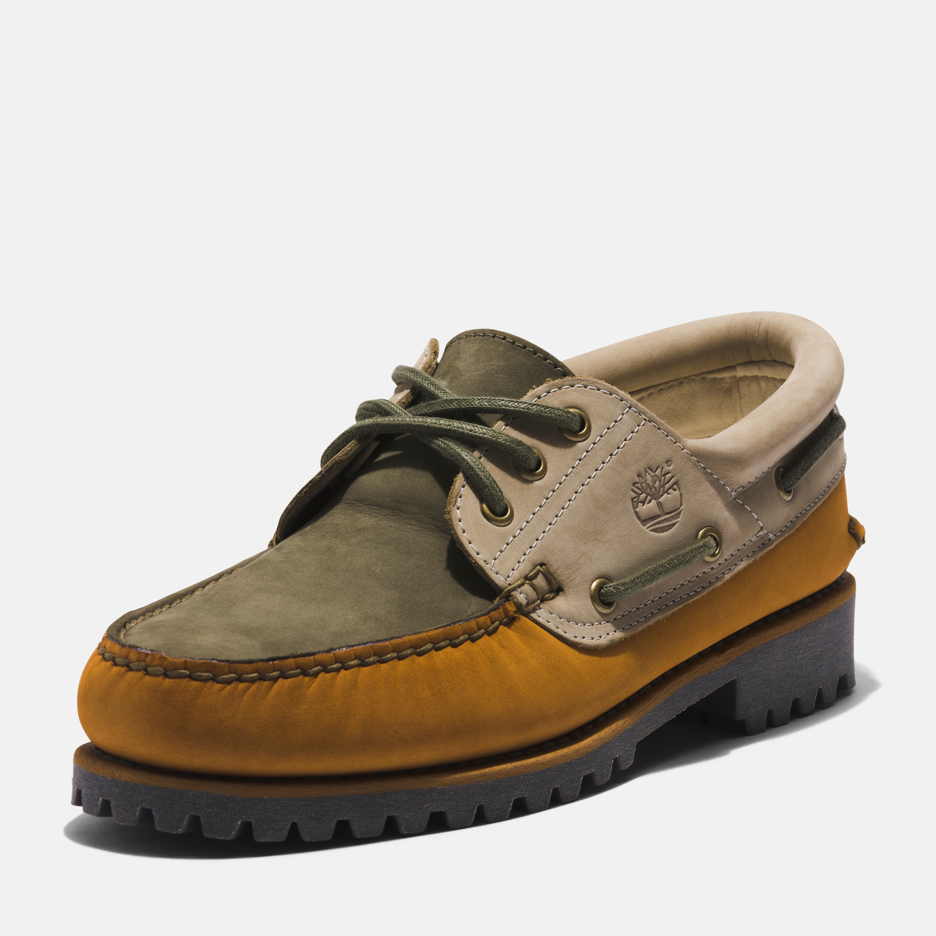 メンズ スリーアイ ラグ ハンドソーン ボートシューズ - ウィート|TB0A5P5M|【Timberland公式通販】ティンバーランド オンラインショップ