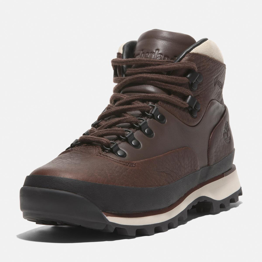 メンズ ユーロハイカー ミッド レースアップ GTX ブーティー ブーツ - ダークブラウン|TB0A6E6DW011|【Timberland公式通販】 ティンバーランドオンラインショップ