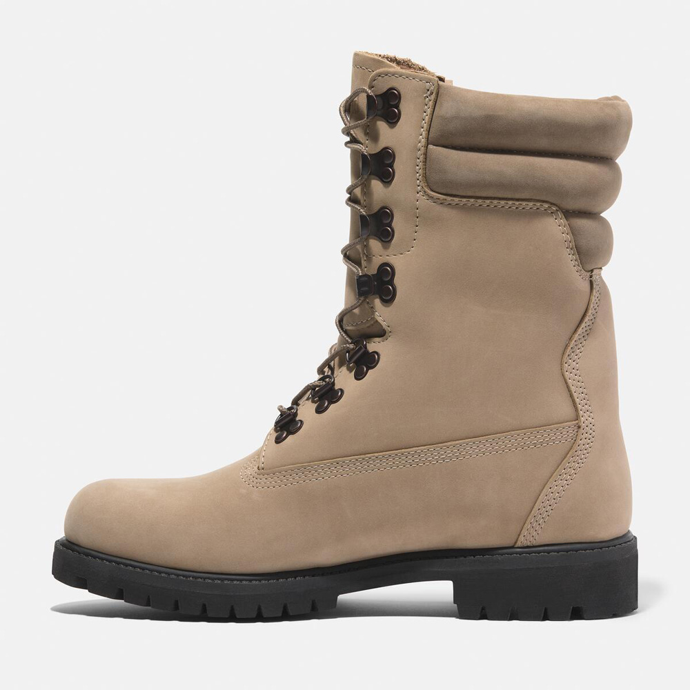 メンズ ティンバーランド® 8インチ プレミアム ウォータープルーフ スーパーブーツ - ミディアムベージュ|TB0A2MYWEN31|【 Timberland公式通販】ティンバーランドオンラインショップ