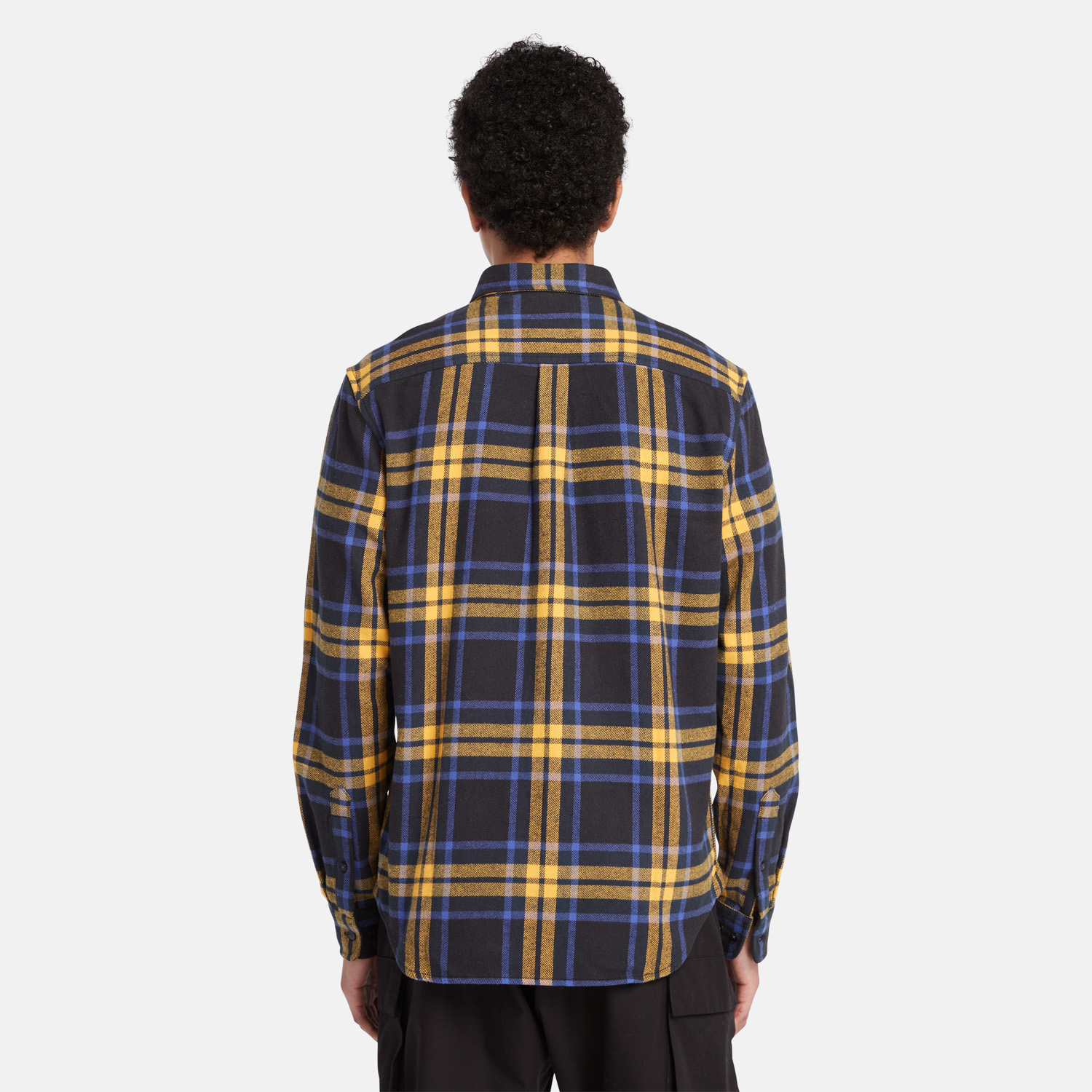 メンズ 長袖 ヘビー フランネル プレイド Tシャツ image number 4