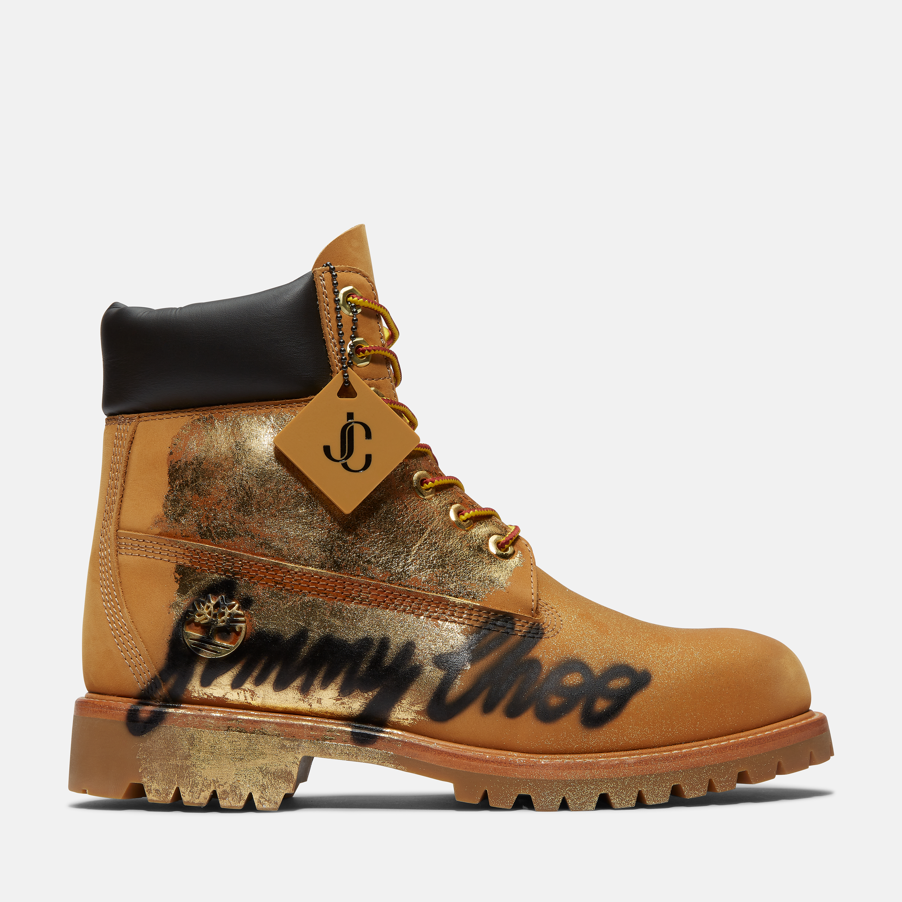 Jimmy Choo x Timberland】メンズ 6インチ スプレー プリント ブーツ - ウィート/ゴールド|TB0A65UF2311|【 Timberland公式通販】ティンバーランドオンラインショップ