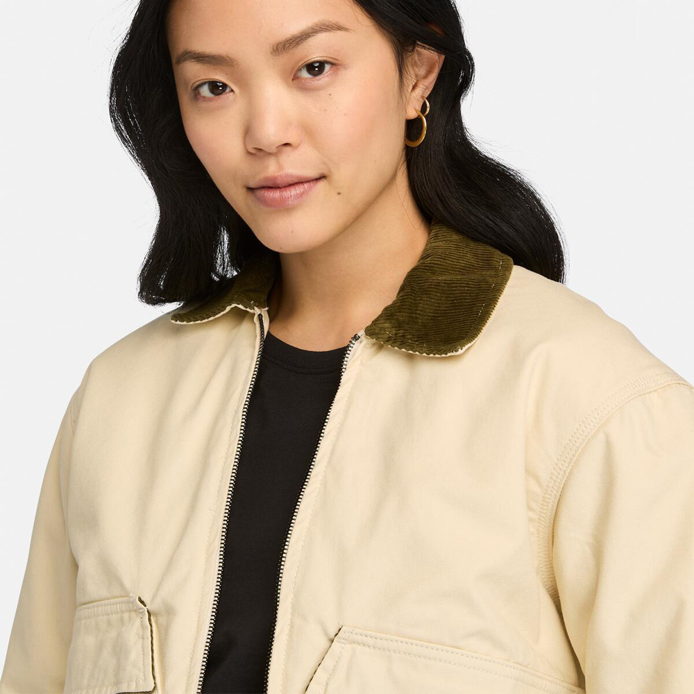 ストラフォード キルテッド ウォッシュド キャンバス ジャケット レディース image number 3